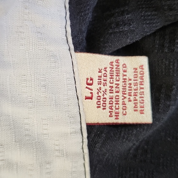 Jamaica Jaxx Black and Off White Leaves/Frons Hawaiian Short Sleeve Men's Shirt - Picture 9 of 12